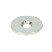 Пластина круглая для защелки EMUCA металл9005005 (